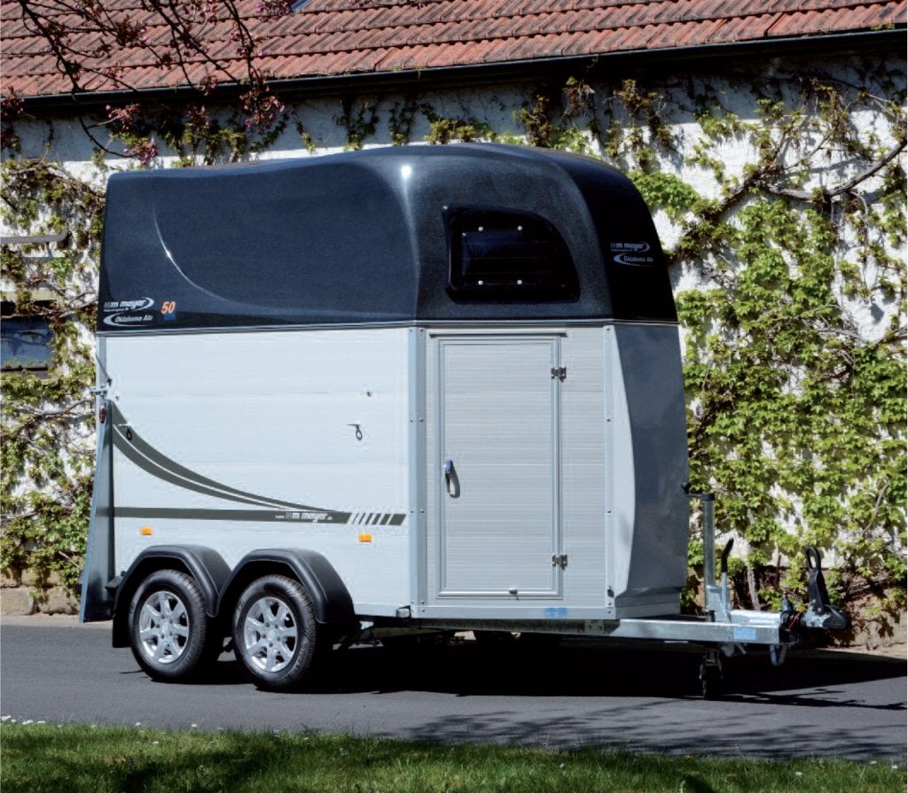 Oklahoma Alu 2500 met grote zadelkamer, Enlèvement, Neuf, Aluminium, Remorque 2 chevaux