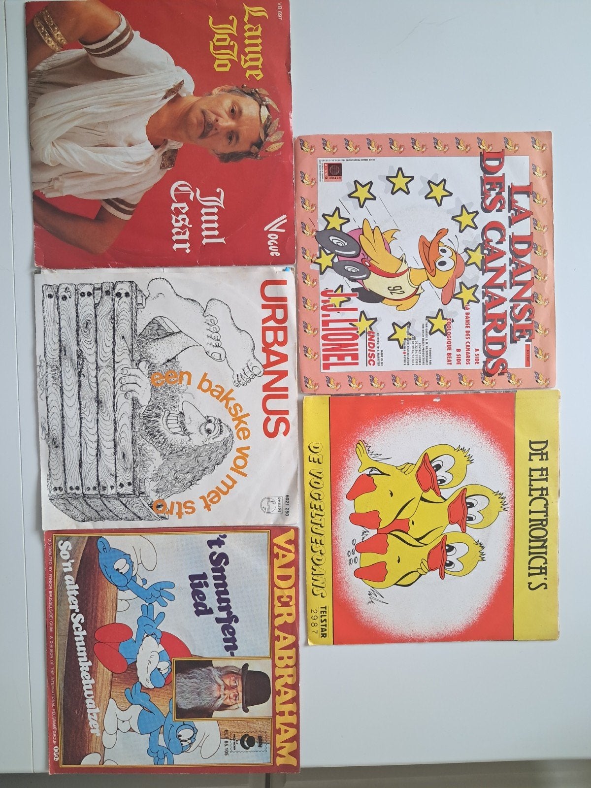5 ambiance singles, Ophalen