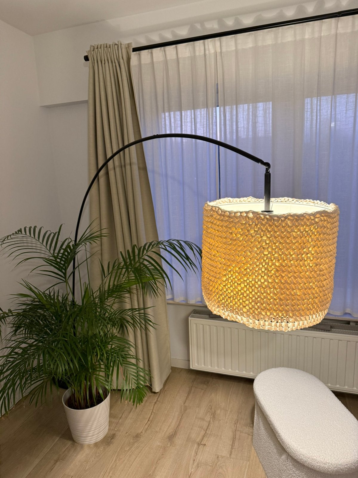 Lampadaire IKEA en bon état, Maison & Meubles, Enlèvement, Comme neuf