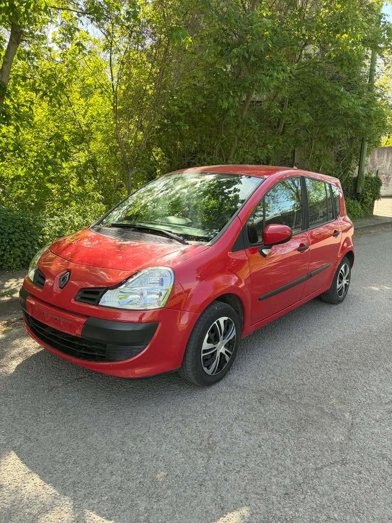 Renault Modus 2.5 Diesel prête à immatriculer, Autos, Rouge, Achat, Entreprise, Boîte manuelle