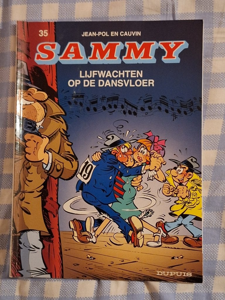 Sammy 35: lijfwachten op de dansvloer, Eén stripboek, Ophalen of Verzenden, Gelezen
