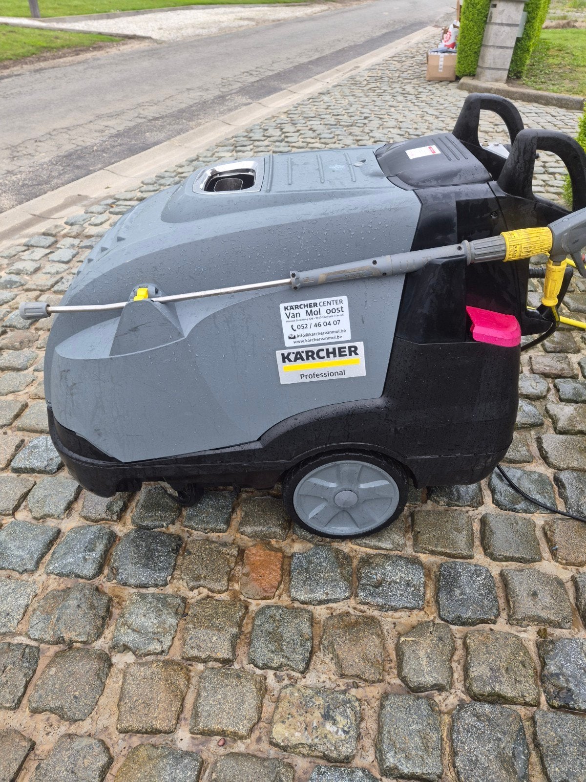 Karcher à eau chaude 10/20 avec moulinet., Enlèvement ou Envoi, Comme neuf