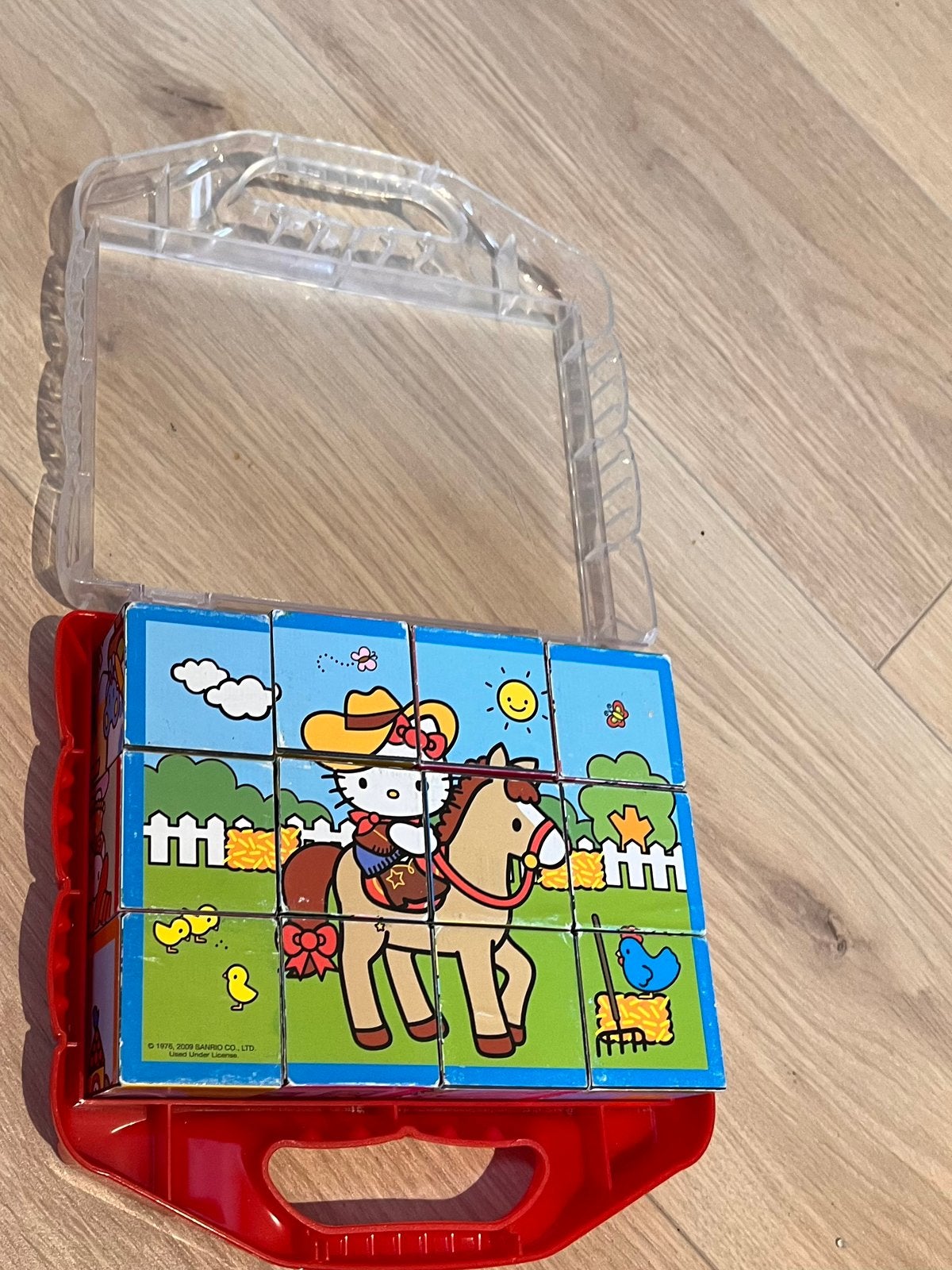 Blokken puzzel Musti, Ophalen, Gebruikt