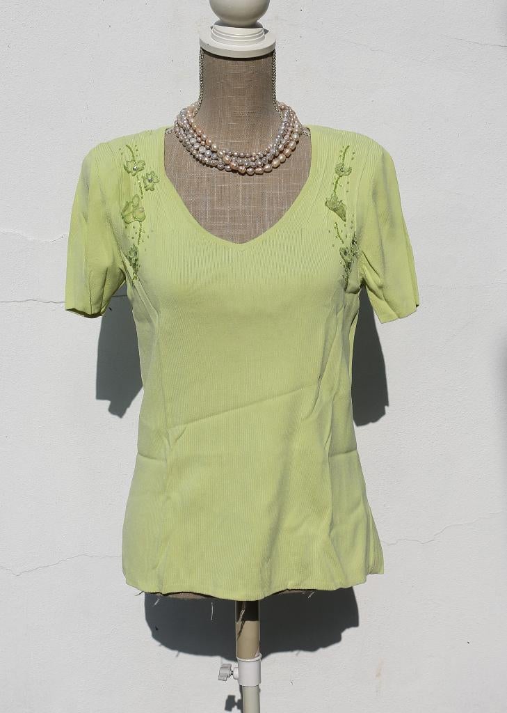 Mooie blouse van Damart T42, Damart, Ophalen of Verzenden, Gedragen, Maat 38/40 (M)