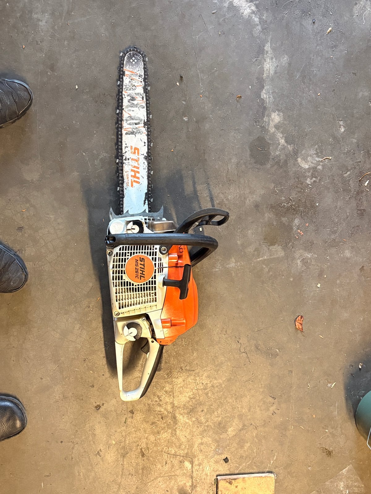 Stihl ms 261c kettingzaag, Tuin en Terras, Ophalen, Zo goed als nieuw