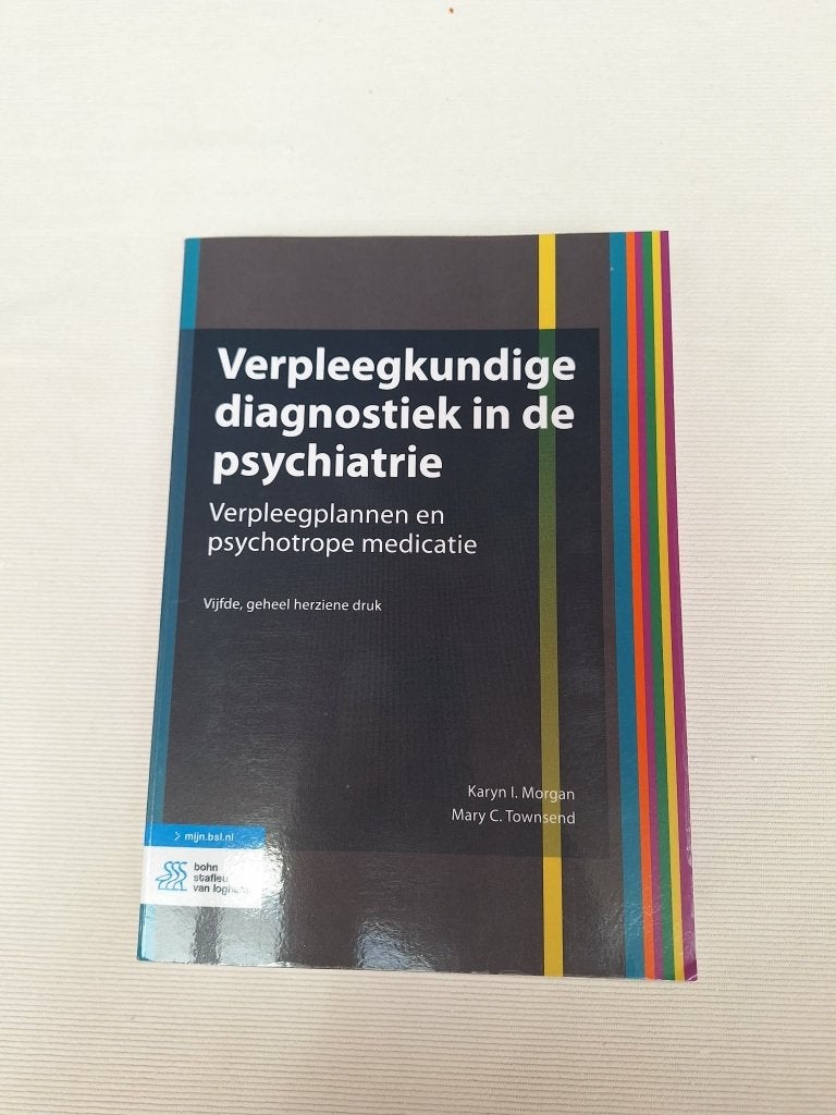 Verpleegkundige diagnostiek in de psychiatrie, Ophalen of Verzenden, Zo goed als nieuw, Hoger Onderwijs, Karyn I. Morgan