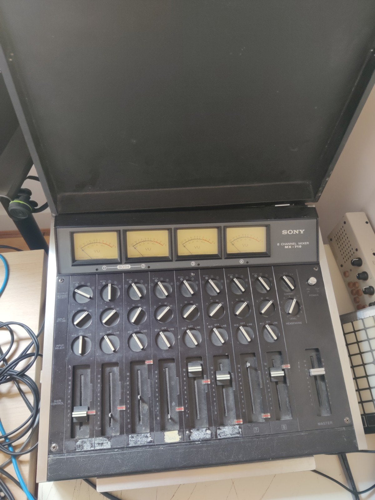 Sony MX 710 table de mixage vintage, Muziek en Instrumenten, Ophalen of Verzenden