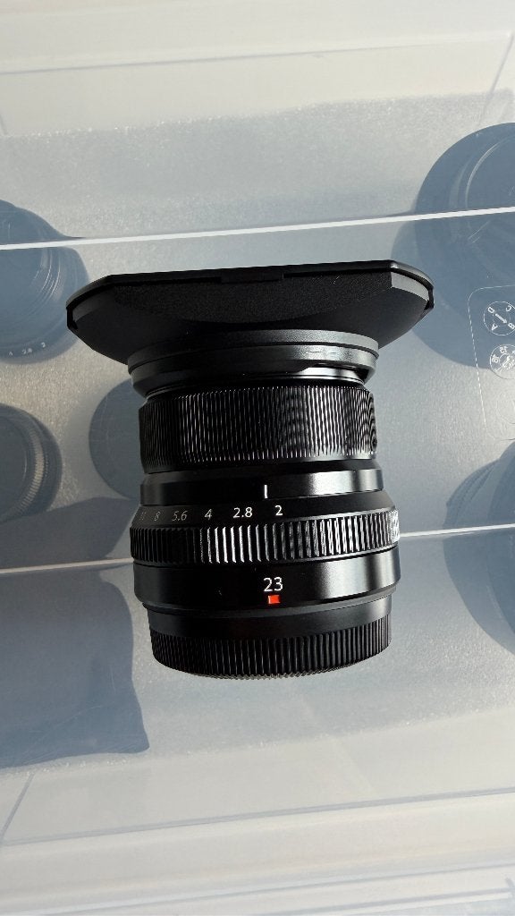 Fujifilm XF 23mm F/2.0 R WR zwart, TV, Hi-fi & Vidéo, Fujifilm, Monture Fujifilm X, Lentille standard, Comme neuf