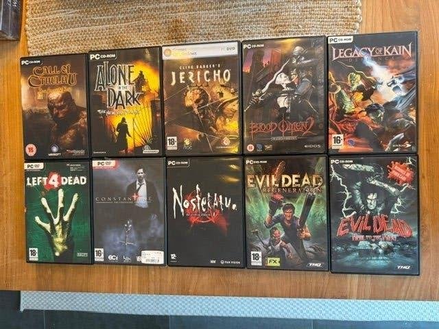 Pc games 1990/2000 horror games, Consoles de jeu & Jeux vidéo, Enlèvement ou Envoi, Comme neuf, Shooter