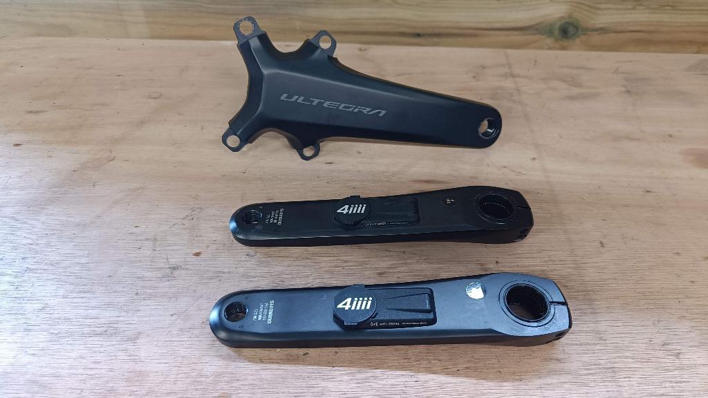4iiii powermeter Ultegra R8100 175mm (2 stuks - 1 verkocht), Fietsen en Brommers, Crankstel of Pedalen, Gebruikt, Ophalen of Verzenden
