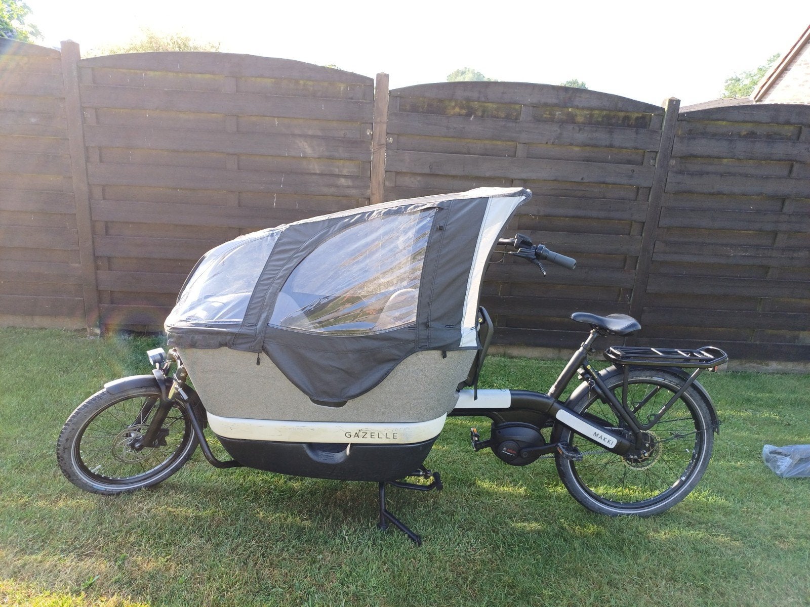 Bakfiets gazelle makki performance line plus, Fietsen en Brommers, Fietsen | Bakfietsen, Zo goed als nieuw, Gazelle, 4 kinderen of meer