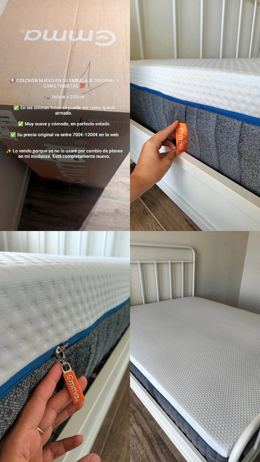 New mattrass Emma sleep, Huis en Inrichting, Ophalen