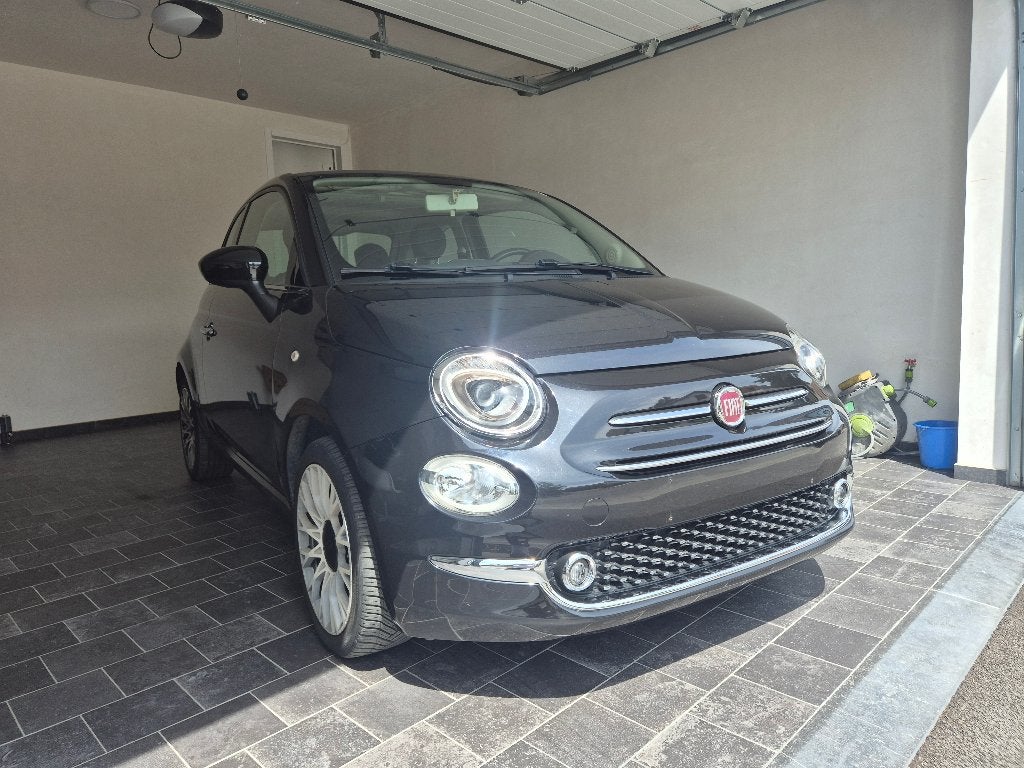 Fiat 500 1.2cc 2016, Auto's, Fiat, Voorwielaandrijving, 4 zetels, 4 cilinders, Zwart