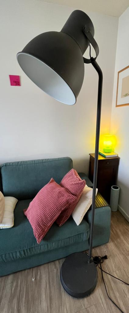 Staanlamp Ikea, Huis en Inrichting, Lampen | Vloerlampen, Ophalen, Zo goed als nieuw