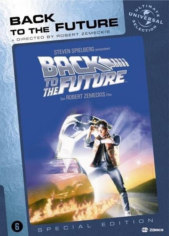 back to the future ( michael j fox christopher lloyd, Cd's en Dvd's, Ophalen of Verzenden, Zo goed als nieuw