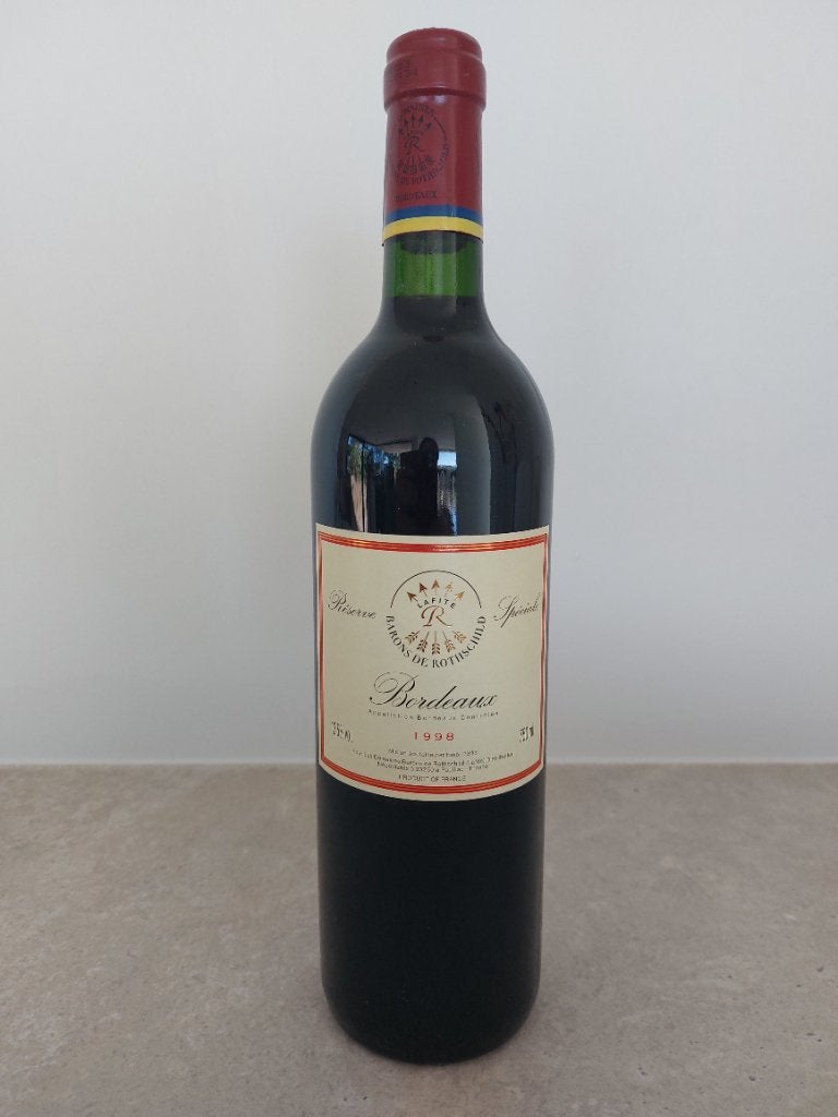 Wijn Barons de Rothschild (Lafite) Bordeaux Réserve Spéciale, Ophalen, Frankrijk, Rode wijn, Vol