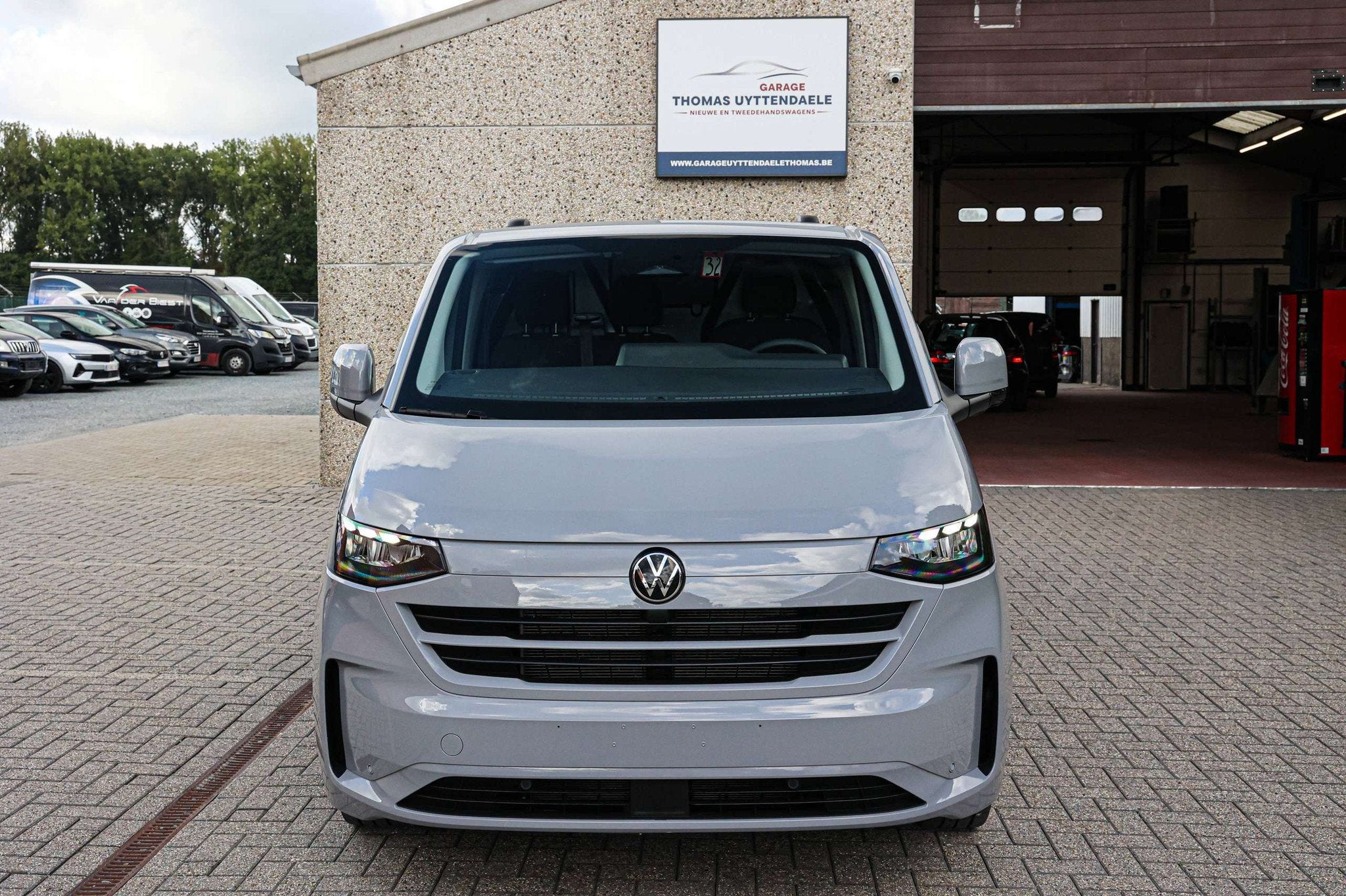 Volkswagen T7 Transporter ACHTERUITRIJCAMERA*AUTOMAAT*3-ZITP, Auto's, Stof, Gebruikt, Volkswagen, Bedrijf