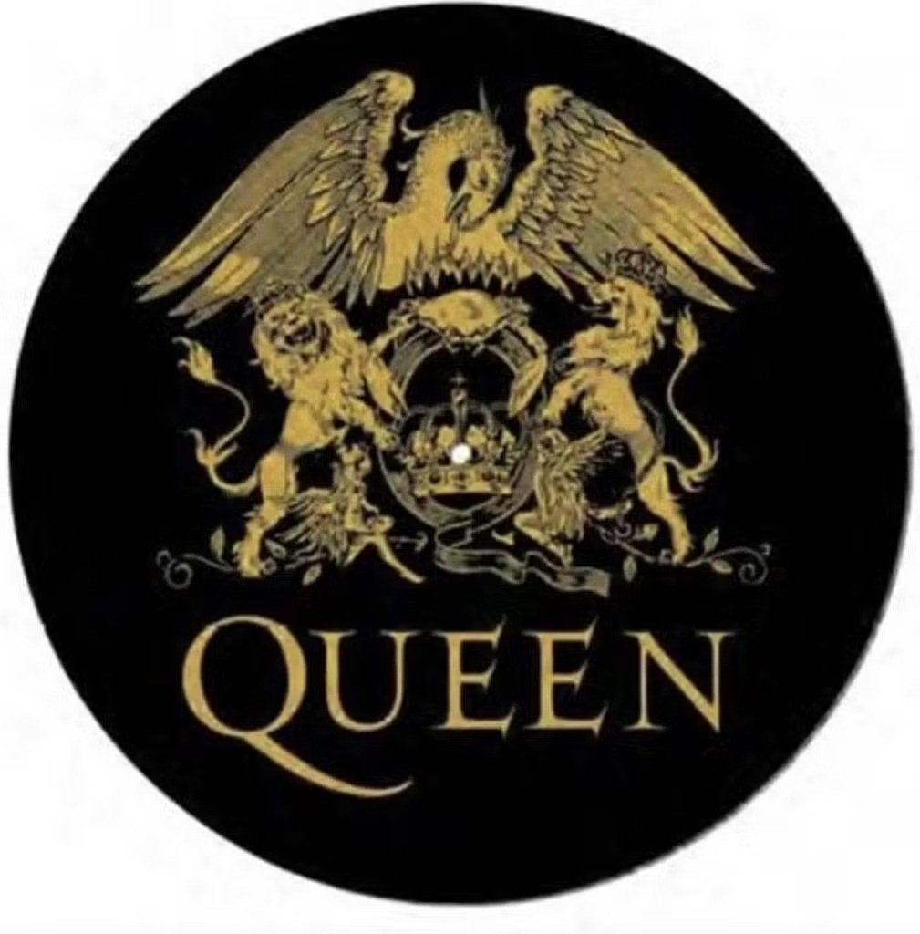 Queen - Logo - Platenspeler Slipmat officiële merchandise, Enlèvement ou Envoi, Neuf