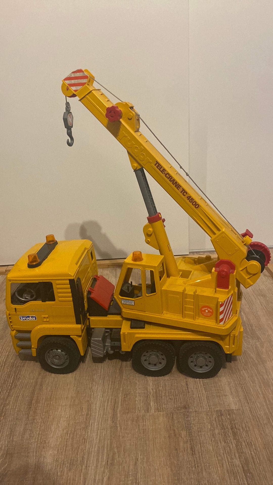 Speelgoed kraanwagen, Ophalen, Gebruikt
