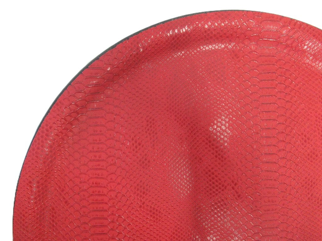 Plateau - Dienblad met Antislip Limo Dragon Rood 45cm  Nieuw, Huis en Inrichting, Overige materialen, Afgeronde hoeken, Rond, Nieuw