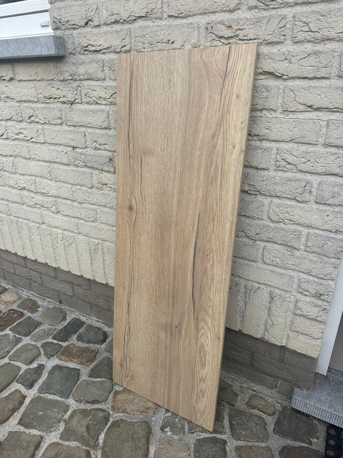 Mooi Meubelpaneel Wild Eiken- 3 zijden afgewerkt!, Doe-het-zelf en Bouw, Ophalen, Zo goed als nieuw, Eiken