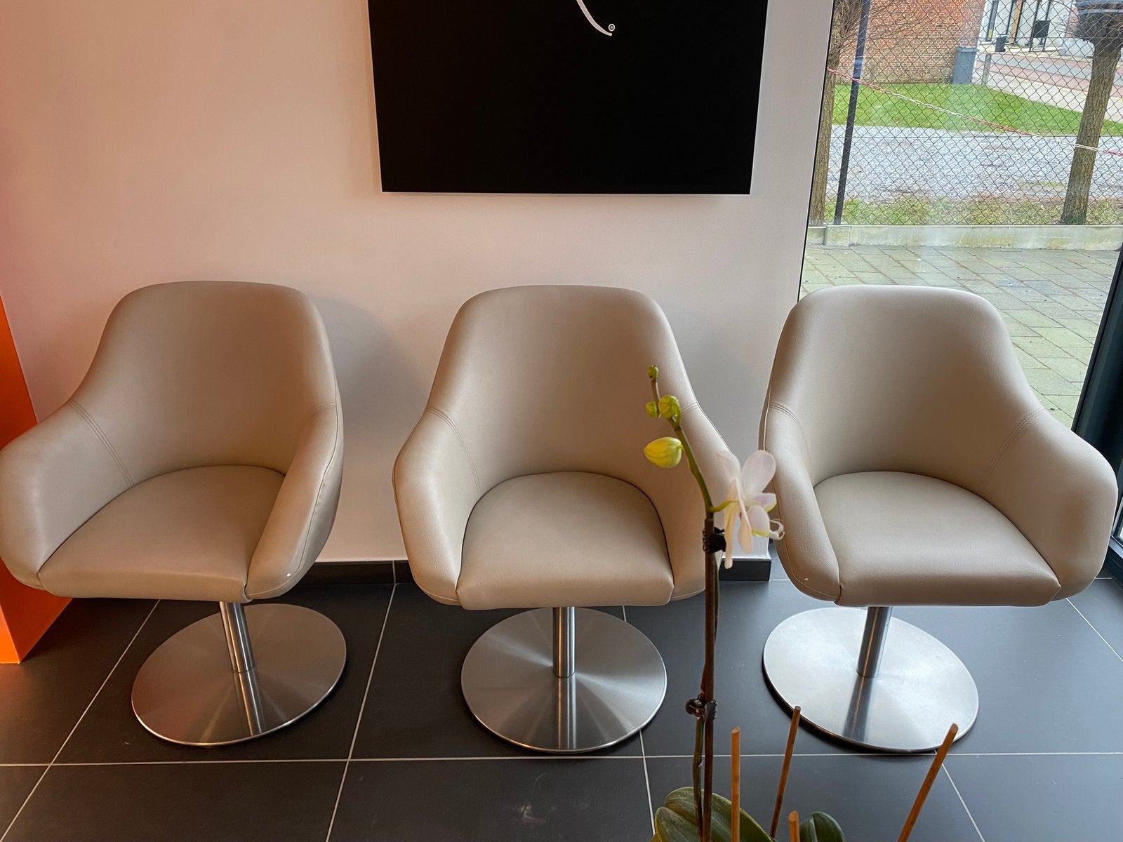 3 wachtzetels van kapsalon, Enlèvement, Utilisé