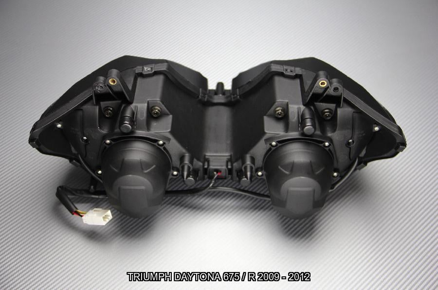 Phare / Optique AVDB avant TRIUMPH DAYTONA 675 / R 2009 2012, Enlèvement ou Envoi, Neuf