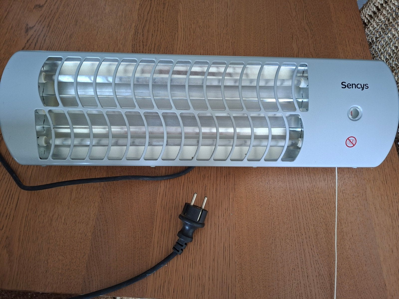 Electrische wandverwarming voor overdekt terras of binnen, Ophalen