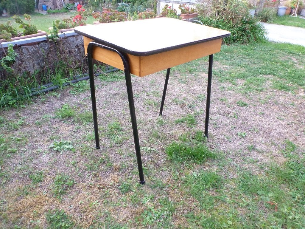 petit bureau vintage, Antiquités & Art, Enlèvement