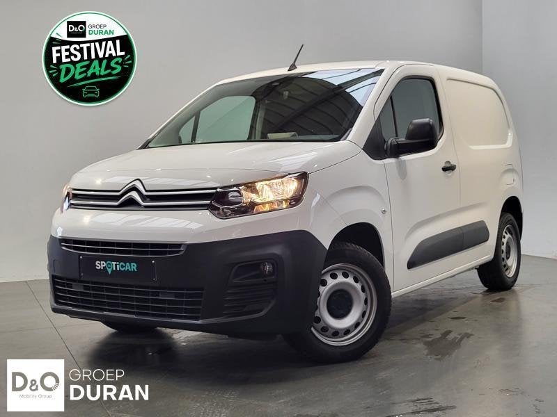 Citroen Berlingo Maat M Light 1.5 BlueHDi man.6, Auto's, Citroën, Wit, 100 pk, Berlingo, 74 kW
