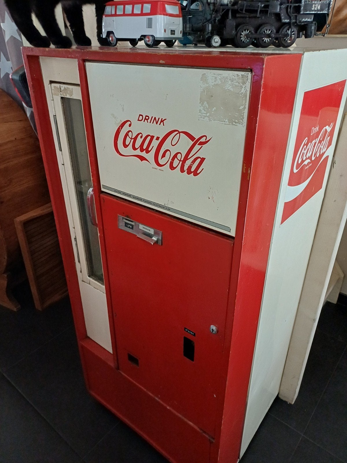 Leuke vintage Coca-Cola automaat, Verzamelen, Automaten | Overige, Ophalen