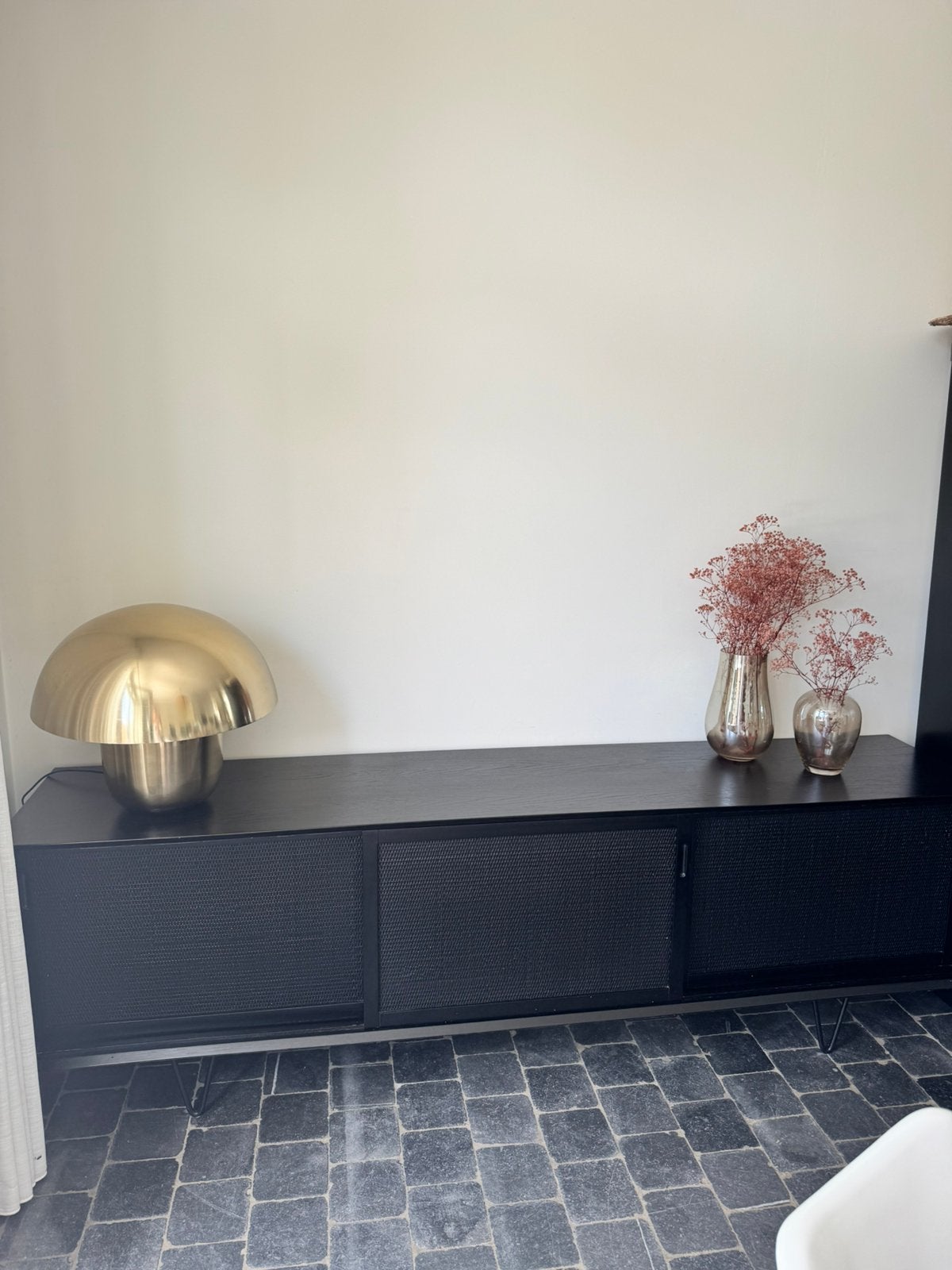 Mooie zwarte houten kast., Huis en Inrichting, Ophalen, Gebruikt