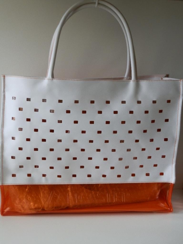 Lancaster shoppertas. Strandtas. Sac cabas., Enlèvement ou Envoi, Comme neuf, Shopper