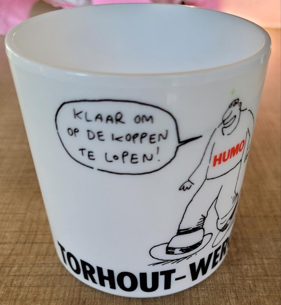 Torhout-Werchter '90: oude verzamelbeker, Ophalen of Verzenden, Zo goed als nieuw, Gebruiksvoorwerp