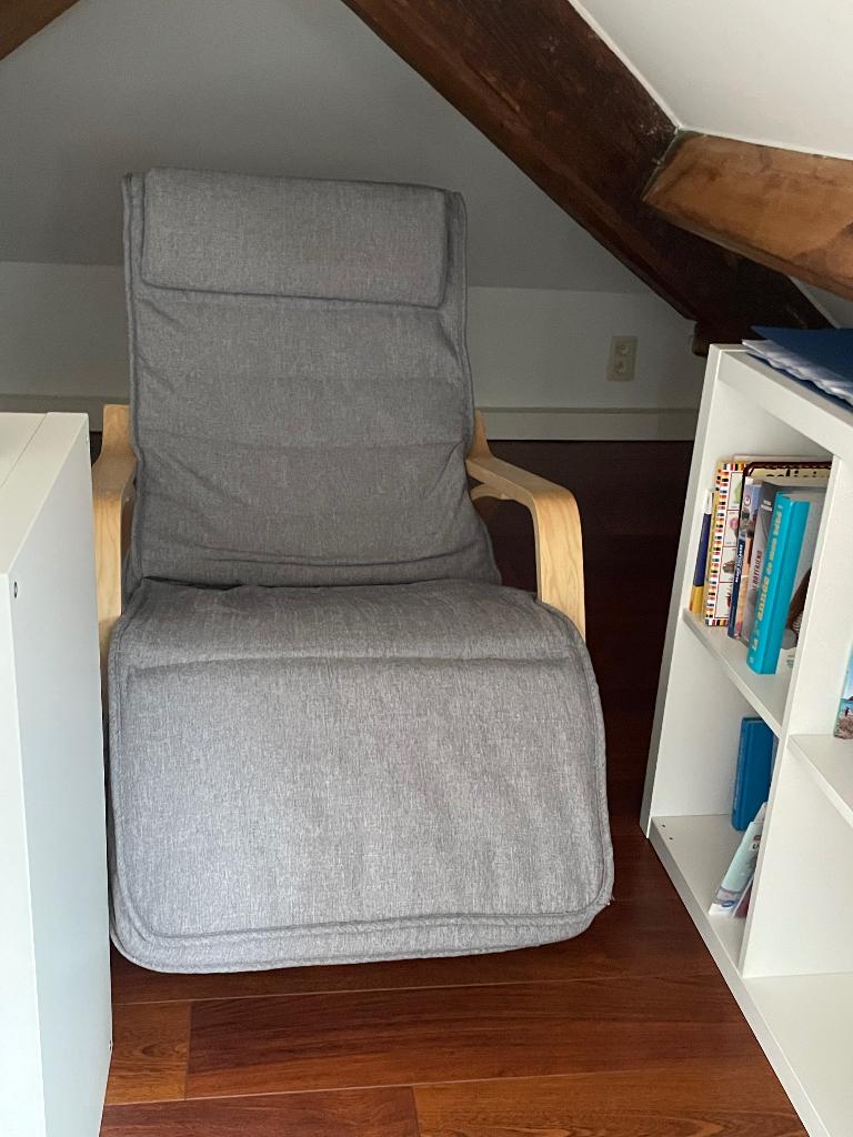 Chaise Songmics, Maison & Meubles, Chaises, Gris, Comme neuf, Enlèvement, Bois
