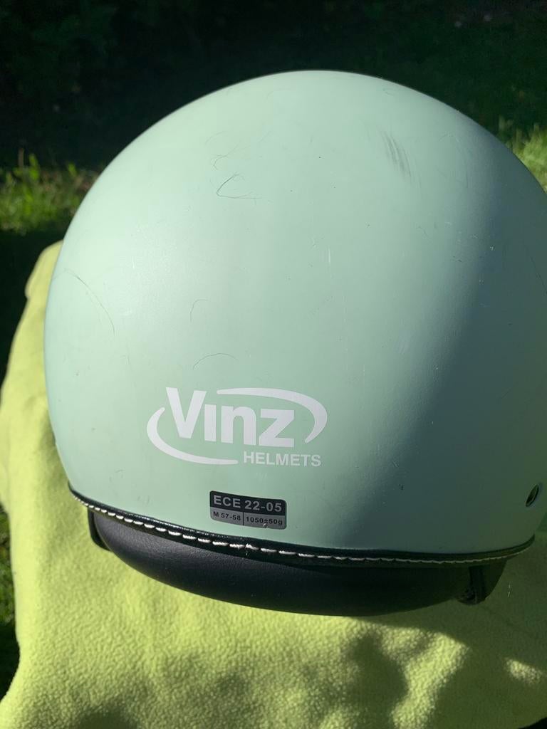 Helm, Fietsen en Brommers, Brommerhelmen, Ophalen, Gebruikt, Medium
