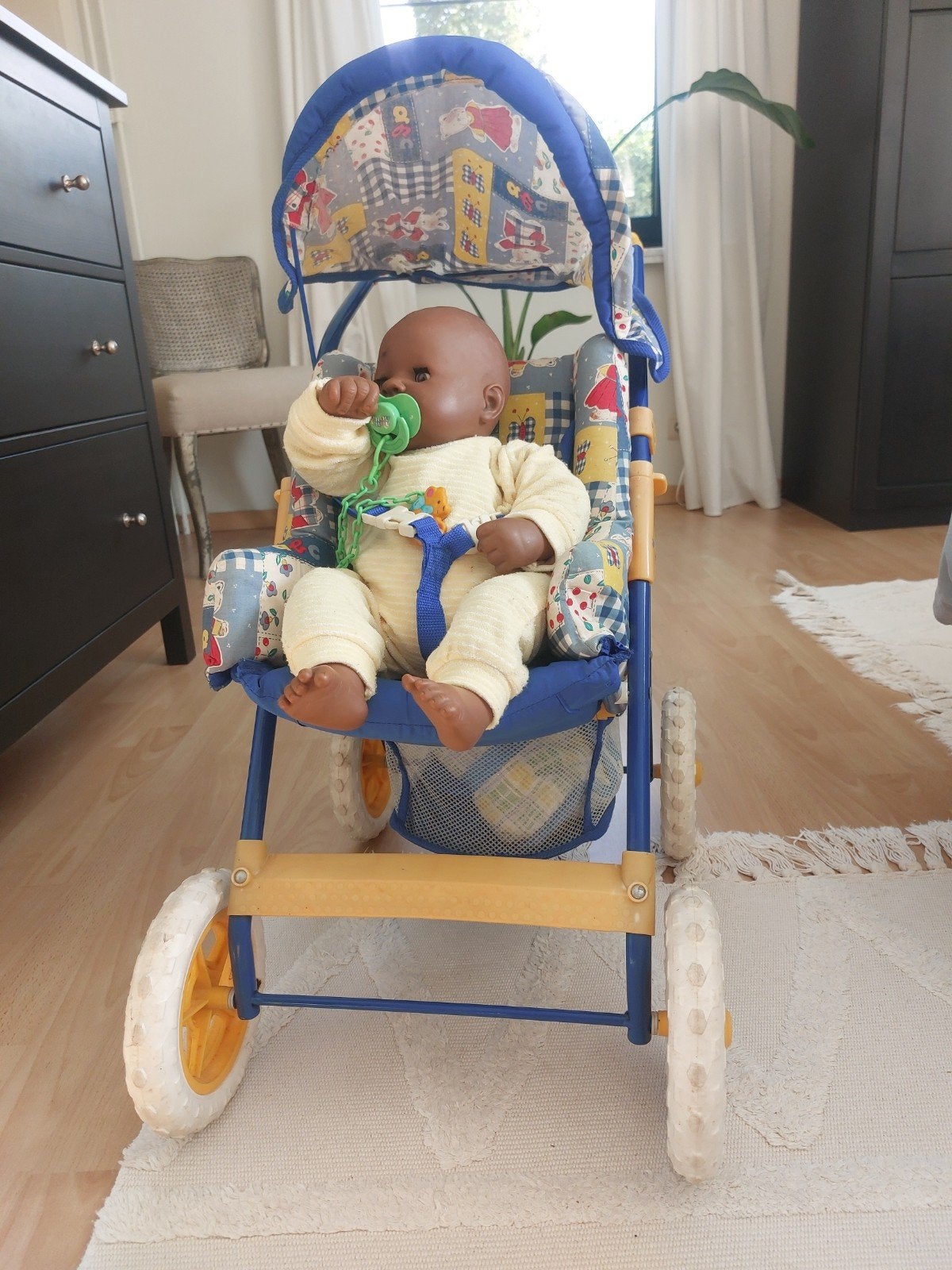 Poussette avec poupée et accessoires, Enfants & Bébés, Enlèvement, Baby Pop