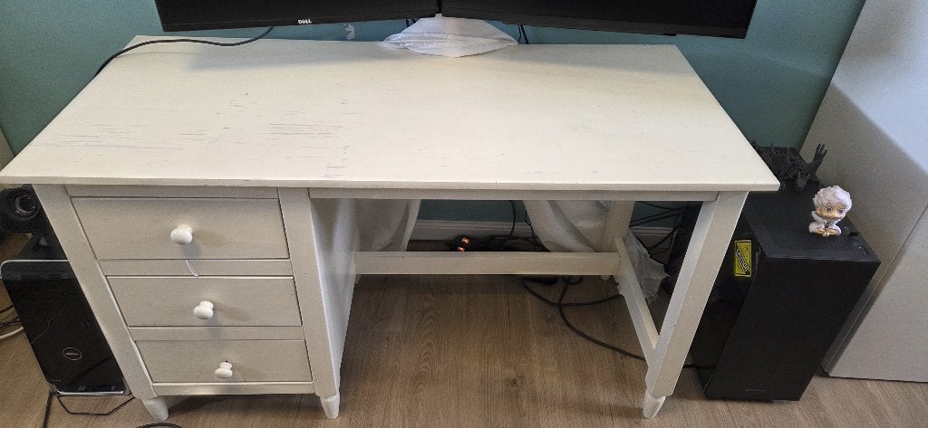 Klassiek volhouten bureau, Enlèvement, Utilisé