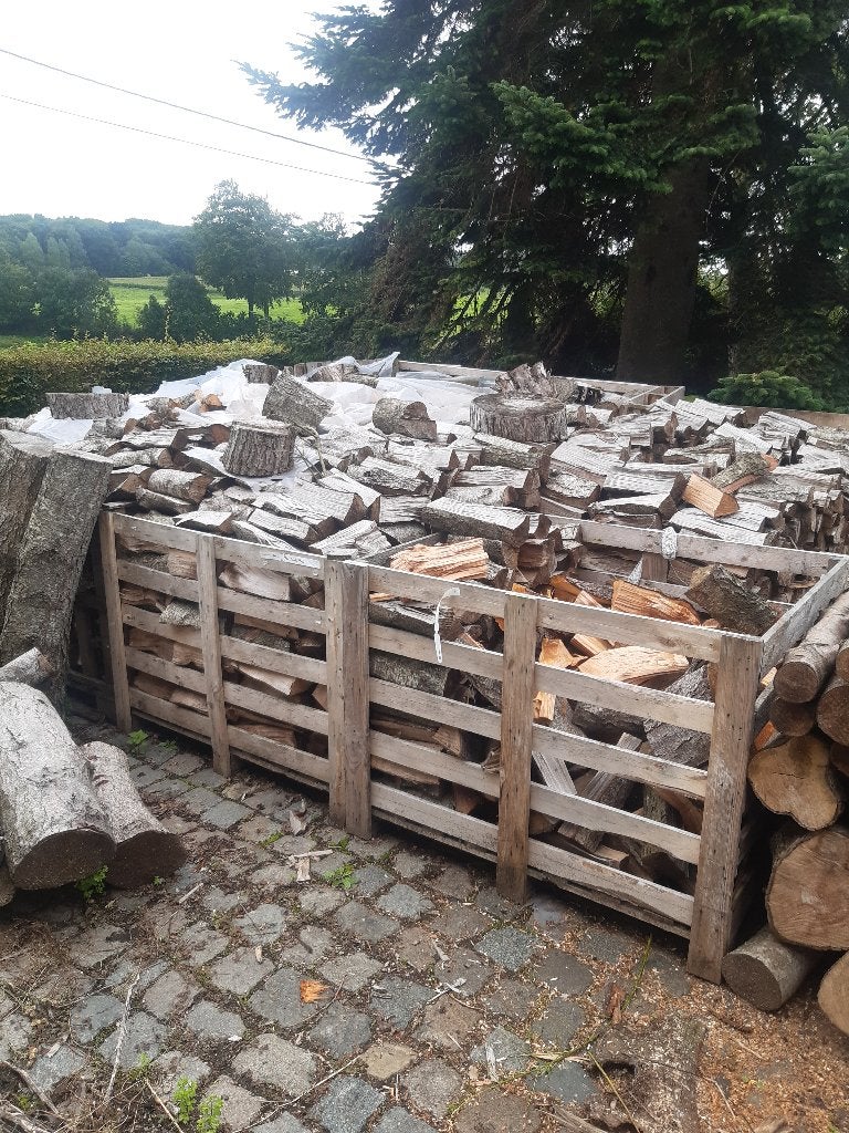 Droog brandhout, Tuin en Terras, 6 m³ of meer, Ophalen, Blokken
