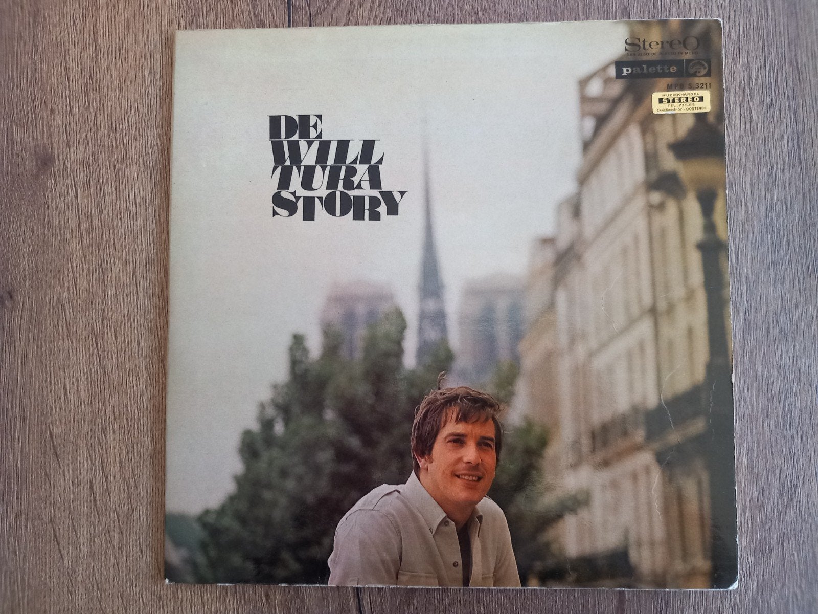Vinyl LP De Will Tura Story Levenslied Schlager Pop Country, LP, Ophalen of Verzenden, Levenslied of Smartlap, 12 inch