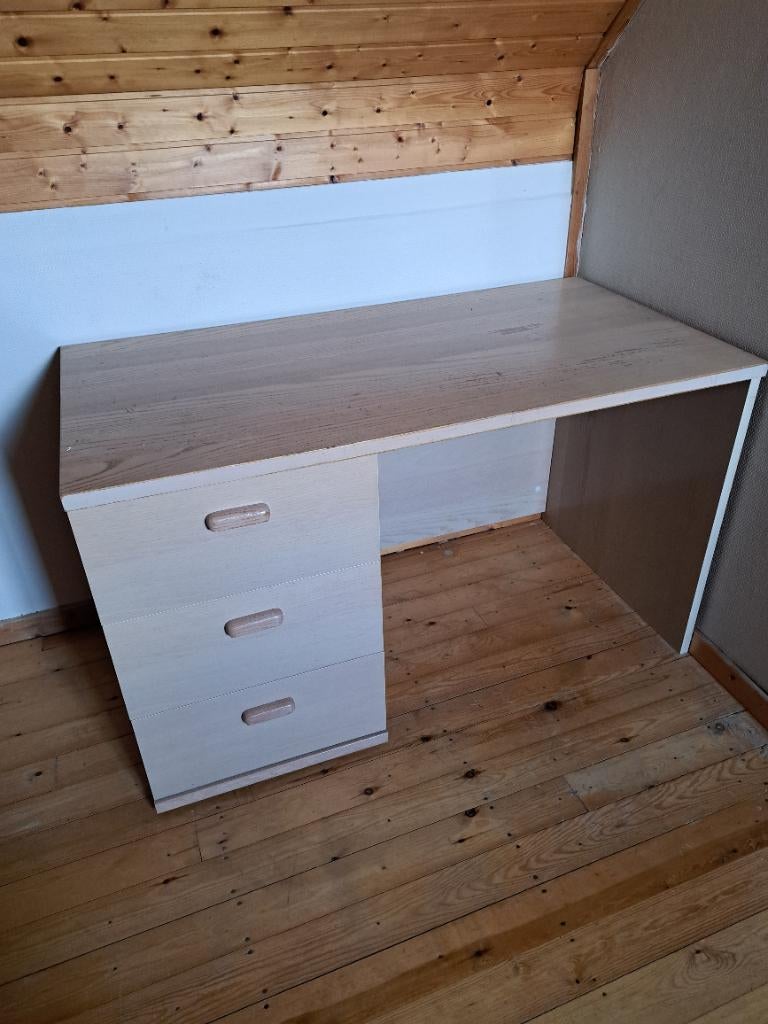 Bureau en kast, Huis en Inrichting, Ophalen, Met lades, Schoolbureau, Zo goed als nieuw