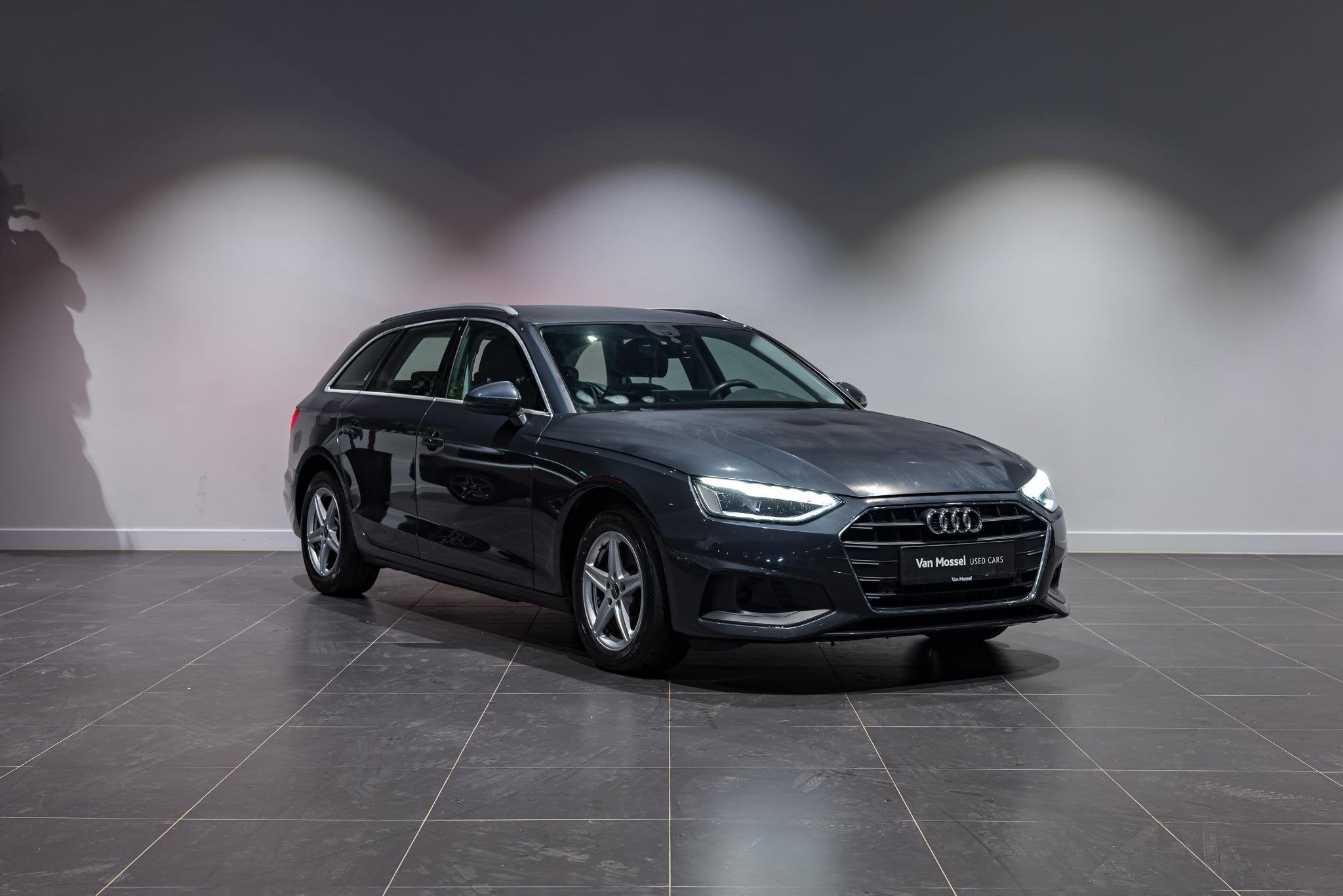 Audi A4 Avant 2.0 30 TDi 100kW S tronic Attraction B.E Cruis, Auto's, Audi, Zwart, 4 cilinders, 136 pk, A4