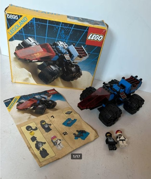 Lego space police I - Spy-Trak I - 6895, Gebruikt, Inclusief instructies, Lego, Ophalen of Verzenden