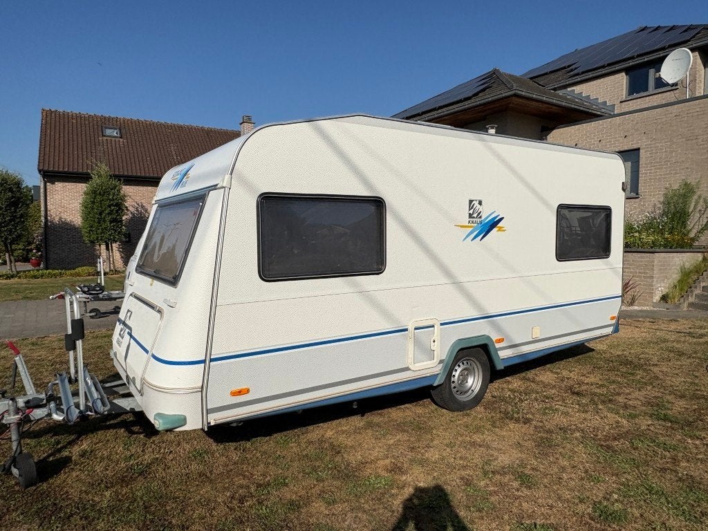 Mooie Knaus Sudwind Blue, Caravans en Kamperen, Rondzit, Particulier, 5 tot 6 meter, Knaus