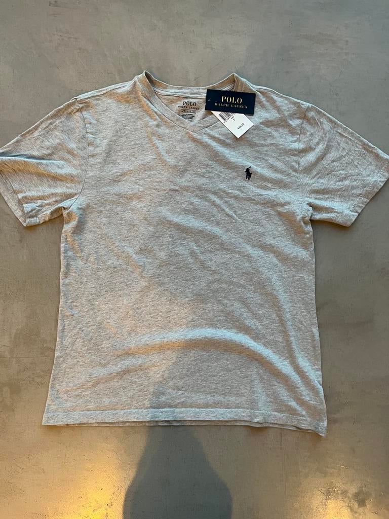 T-Shirt Ralph Lauren - Maat L, Kleding | Heren, T-shirts, Zo goed als nieuw, Maat 48/50 (M), Grijs, Verzenden