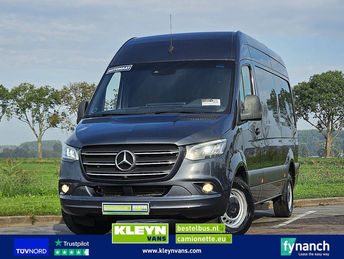 Mercedes-Benz SPRINTER 319 L2H2 V6 3,5trekhaak, Autos, Achat, Entreprise, Verrouillage central, Mercedes-Benz
