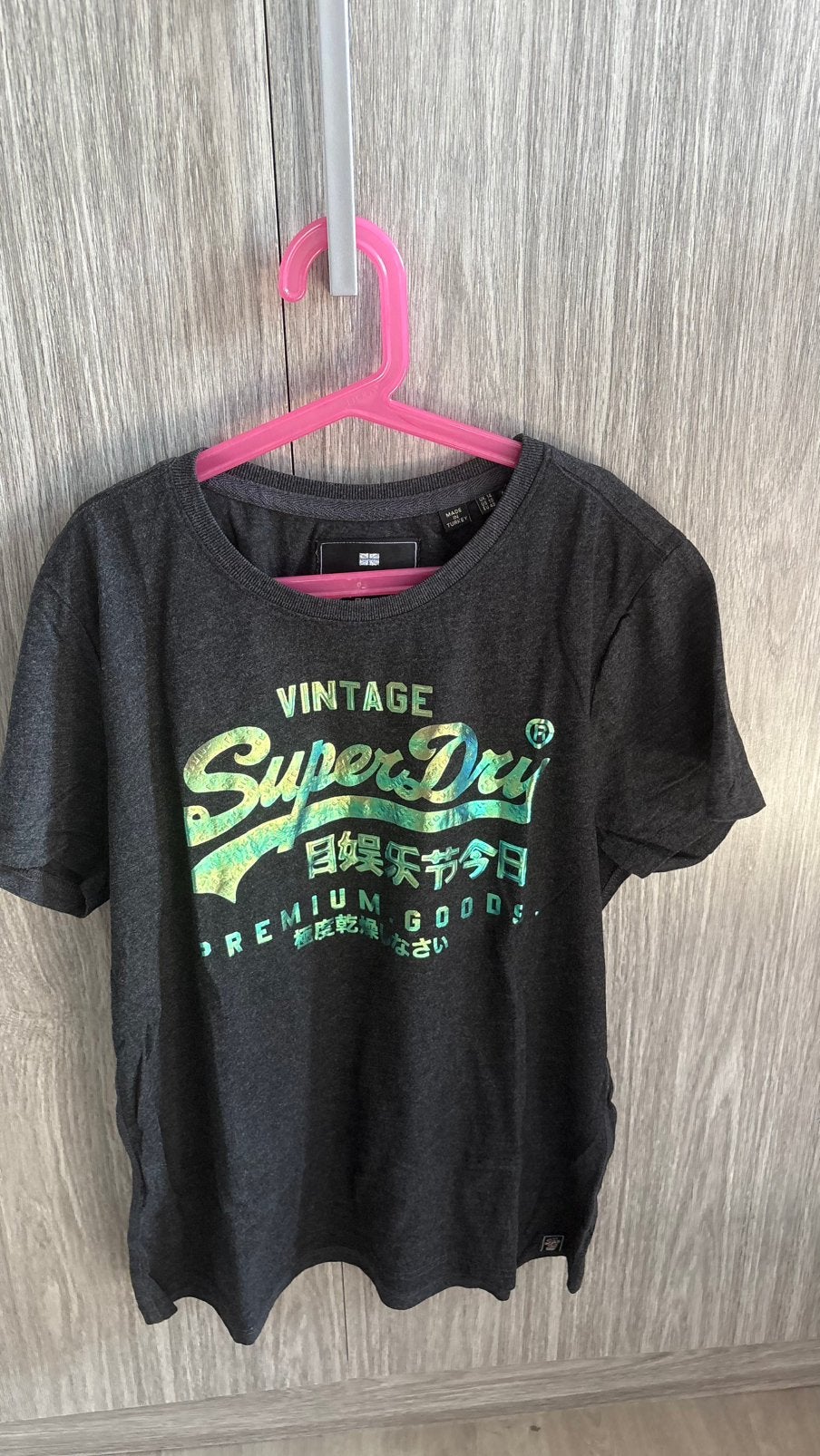 Superdry Tshirt, Enlèvement, Comme neuf, Taille 42/44 (L)