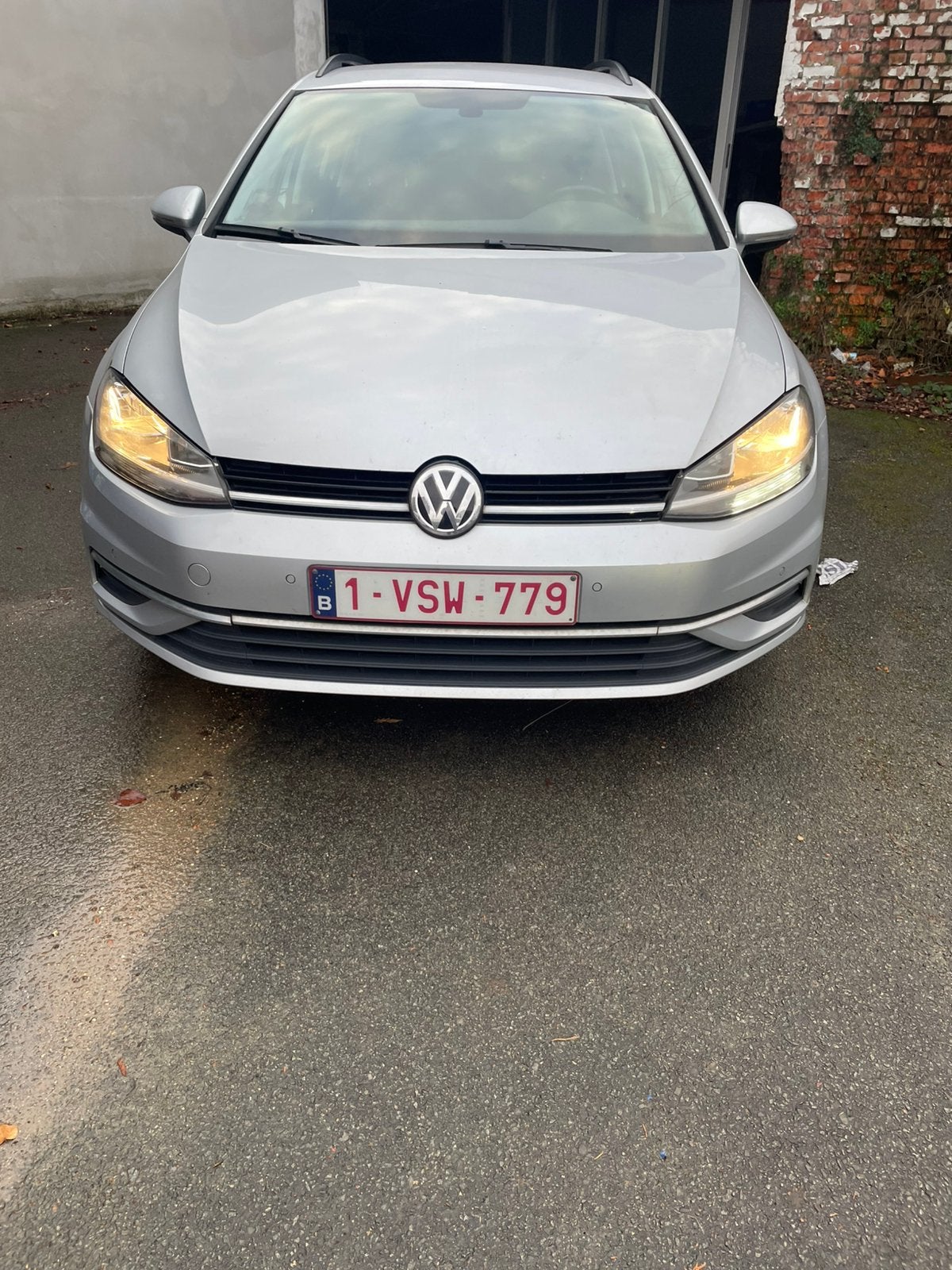 Volkswagen golf 7 break automaat, Autos, Argent ou Gris, Achat, Euro 6, Noir