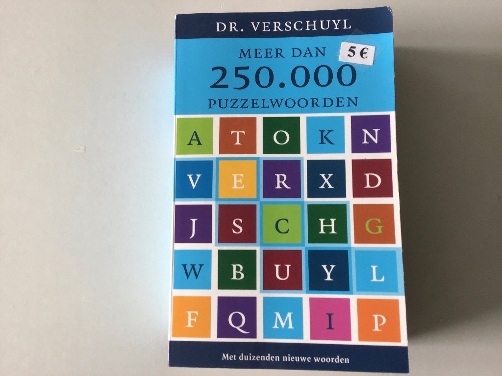 livre avec plus de 250 000 mots de puzzle et autres, Enlèvement ou Envoi, Comme neuf