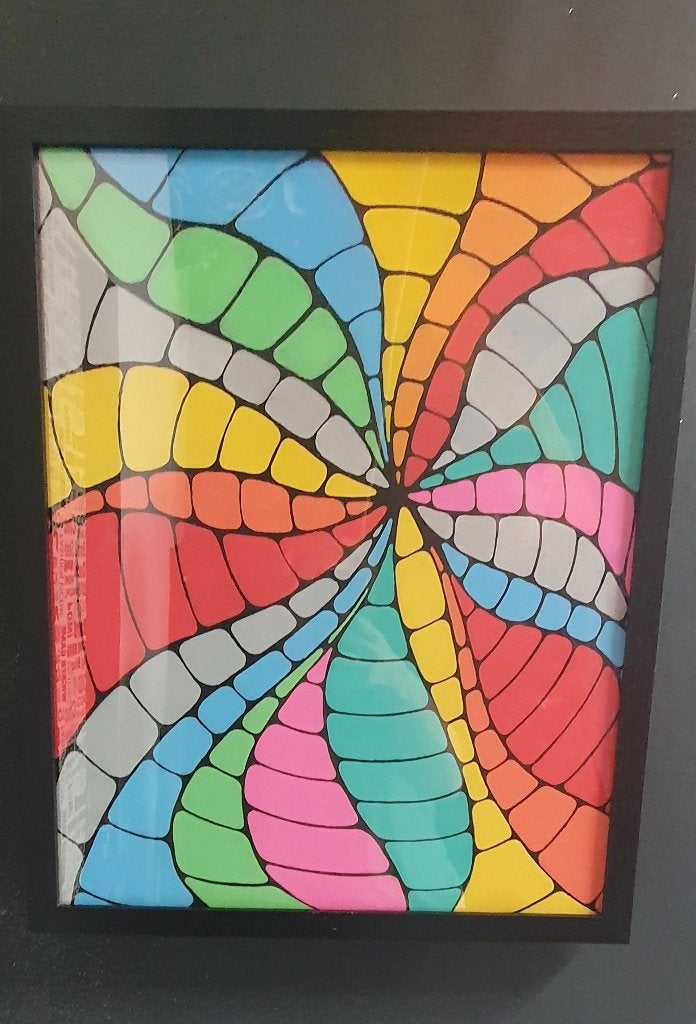 Tableau deco, Antiquités & Art, Enlèvement, Autres types, Autres techniques, Fait main